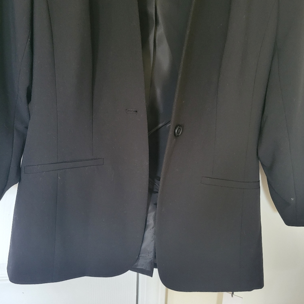 Calvin Klein Button Blazer Jacket - Picture 3 of 5